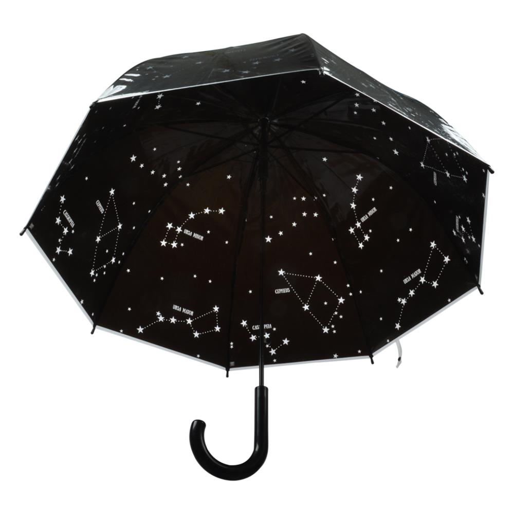 paraplu sterrenhemel zwart