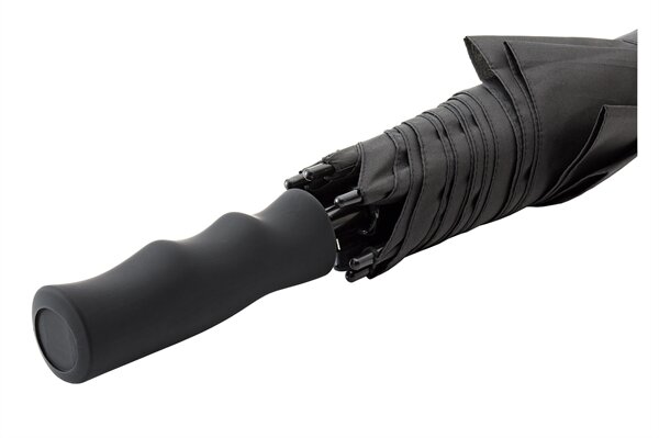 Paraplu zwart groot, automaat, windproof, Falcone&reg;