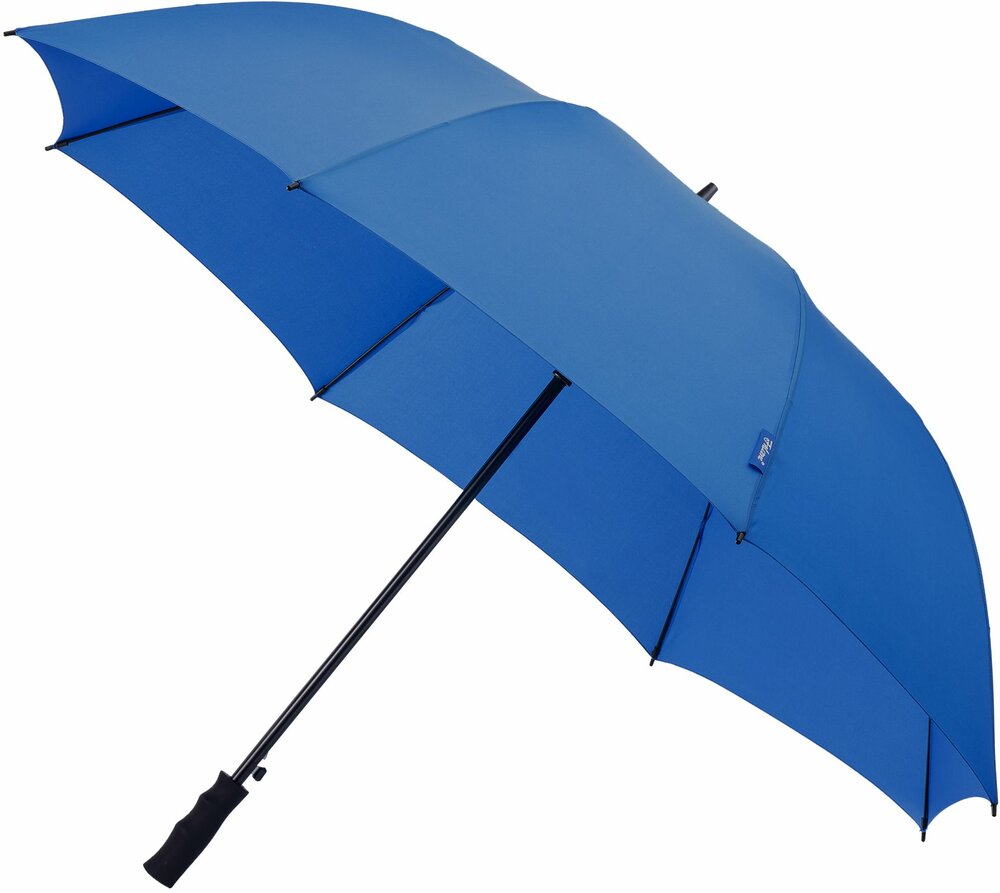 Paraplu kobalt blauw groot, automaat, windproof.