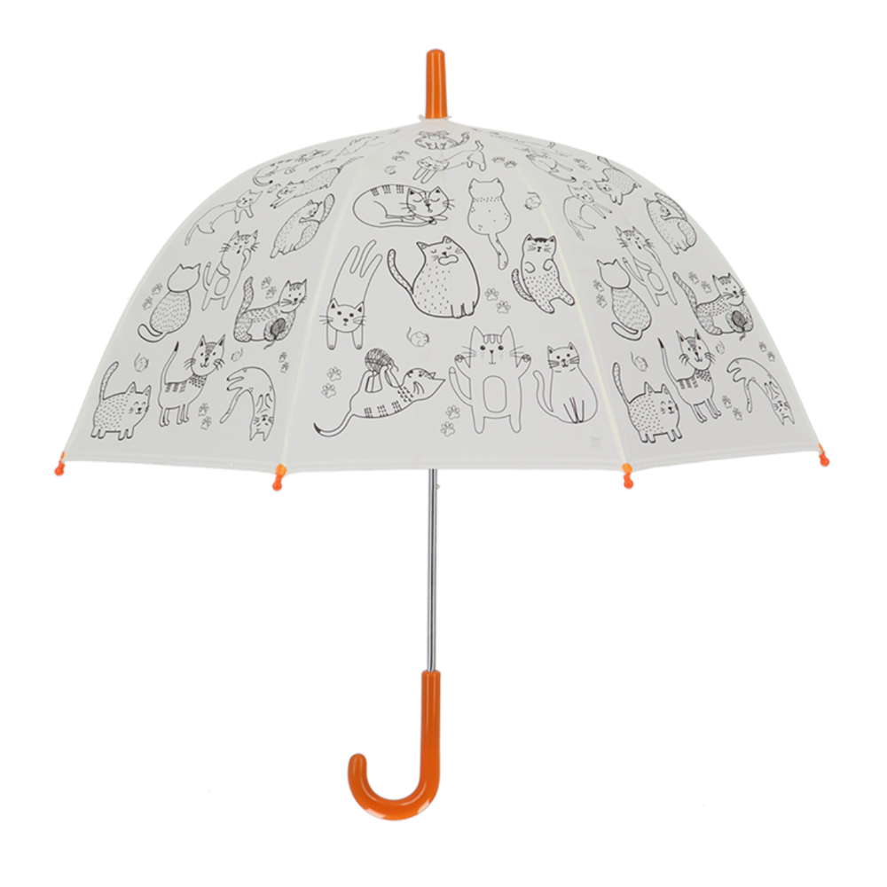 poezen kinderparaplu met stiften