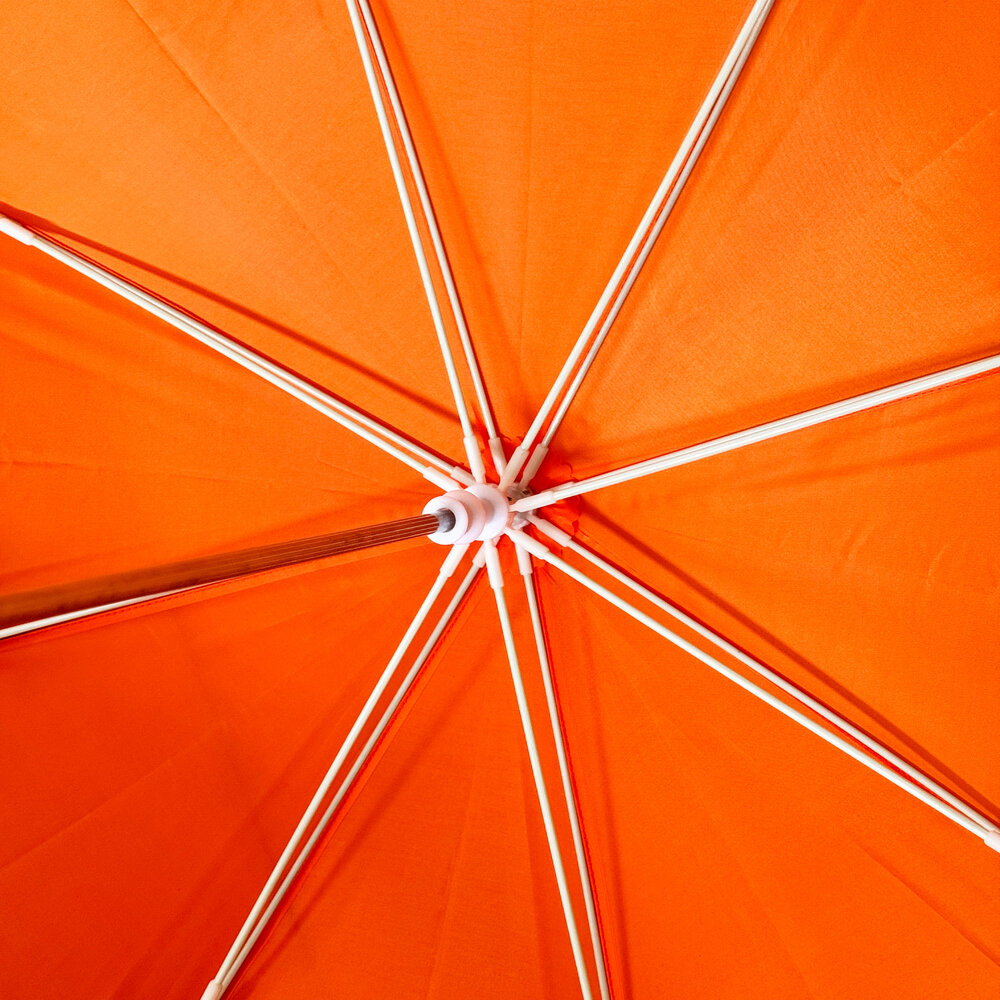 Oranje kinderparaplu
