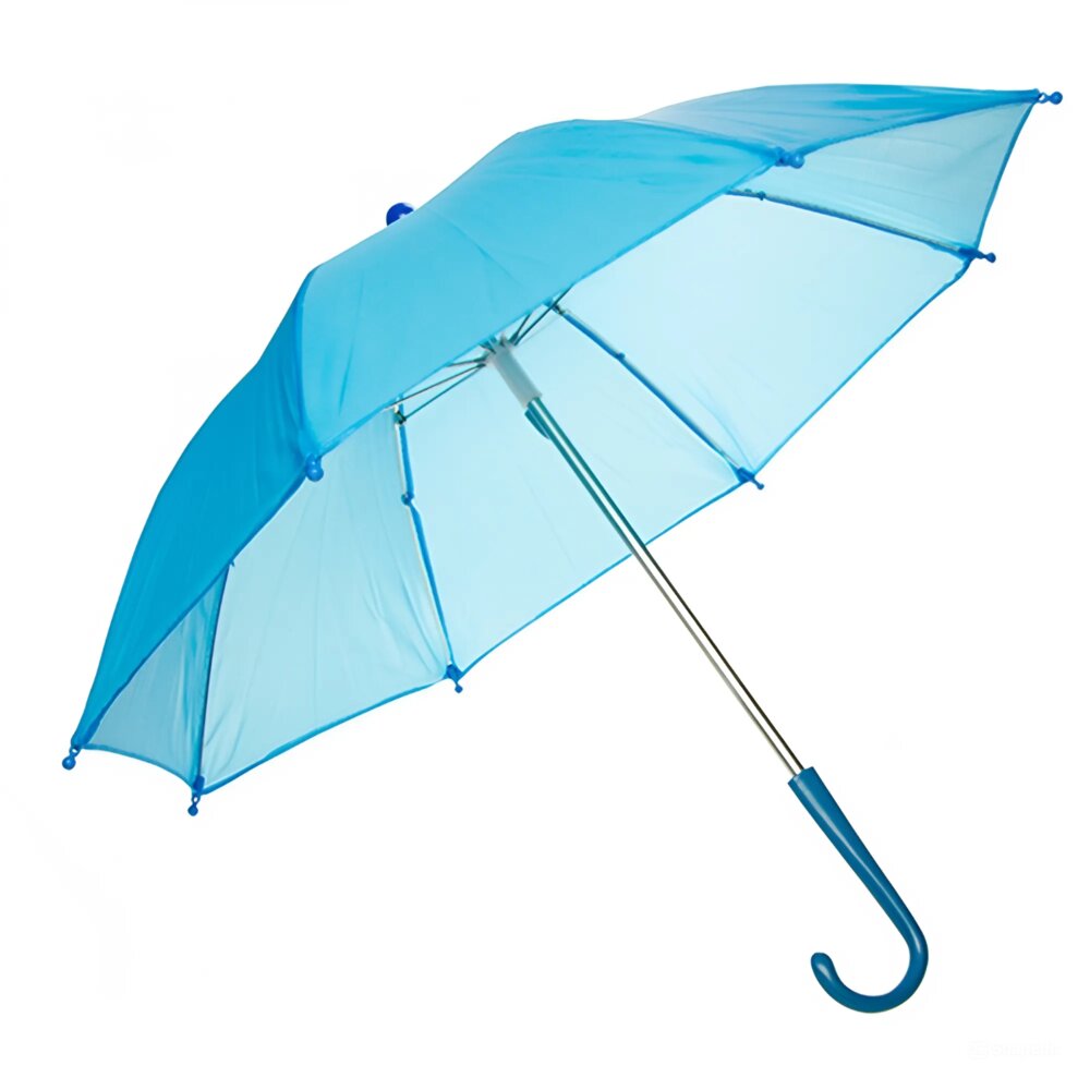 licht blauwe kinderparaplu