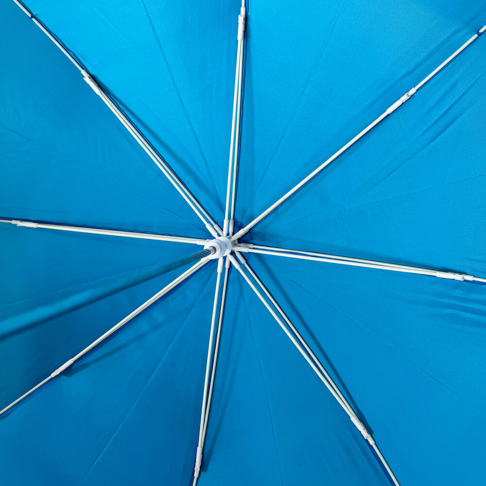 kleurige lichtblauwe kinderparaplu