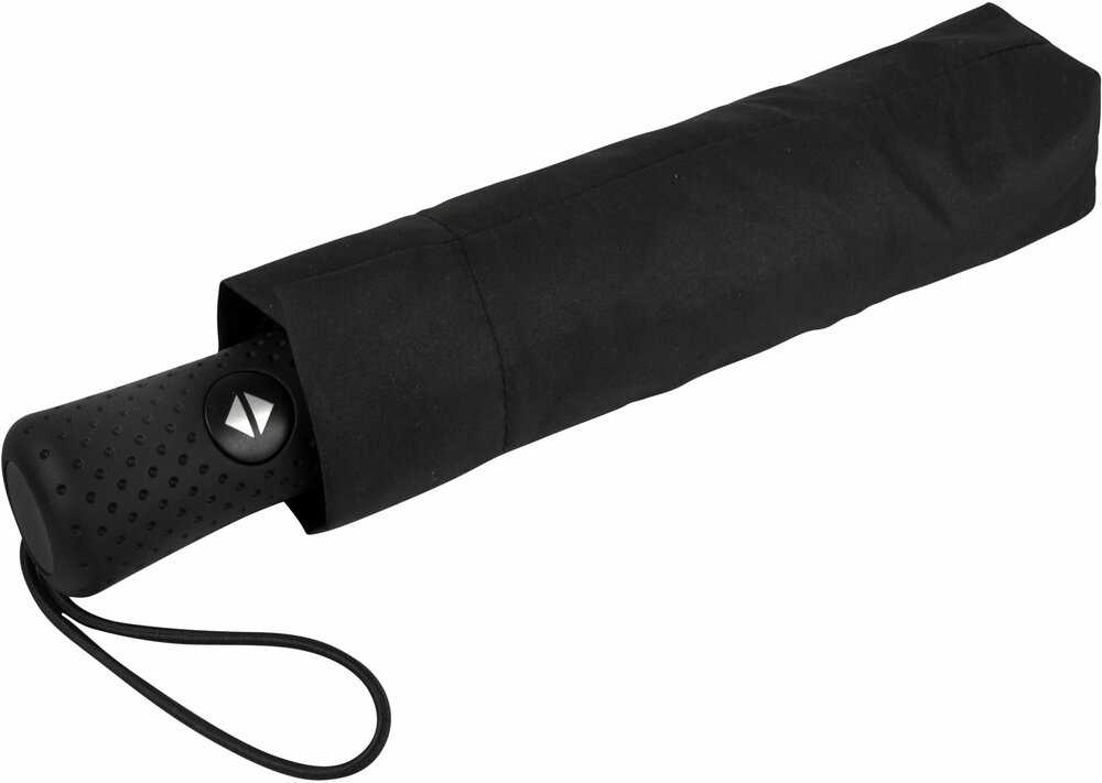 zwarte opvouwbare paraplu