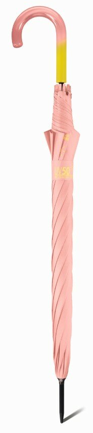 uv  lange zonneparaplu roze