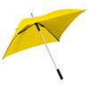 gele vierkante paraplu