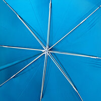 kleurige lichtblauwe kinderparaplu