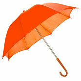 oranje kinderparaplu bedrukt