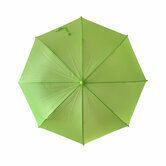 licht groene kinderparaplu bedrukt