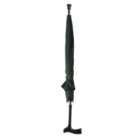 Wandelstok paraplu groen