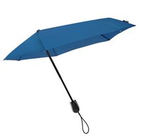 Stormini aerodynamische opvouwbare stormparaplu - blauw