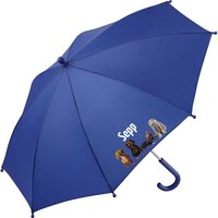 Kinderparaplu met eigen naam en humor dieren