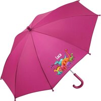 Kinderparaplu met naam en dinosaurissen afbeelding, al vanaf 1 stuks.