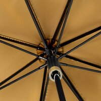 stormparaplu aerodynamisch goud met zwart