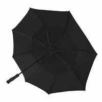 Bedrukte Luxe Stormparaplu XL met eigen tekst al vanaf 1 stuk  automaat - Windproof met Hoes Falcone - - &Oslash; 130 cm
