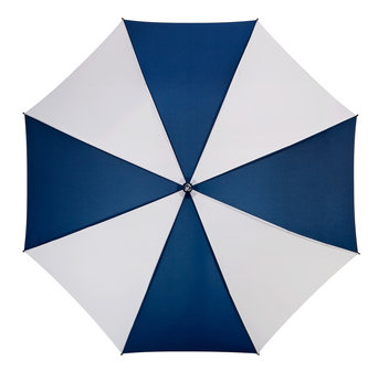 Golfparaplu Blauw - Wit