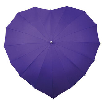 paarse hart paraplu