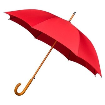 Luxe paraplu rood - windproof