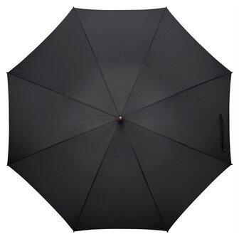 Luxe golfparaplu met haak - Zwart