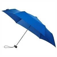 Opvouwbare platte paraplu Donkerblauw