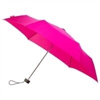 Opvouwbare platte paraplu Roze