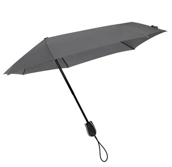 Stormini aerodynamische opvouwbare stormparaplu - Grijs