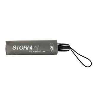 Stormini aerodynamische opvouwbare stormparaplu - Grijs