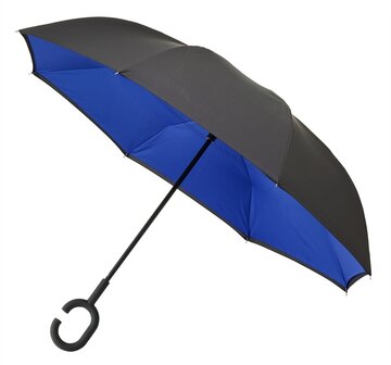 Ondersteboven paraplu Blauw