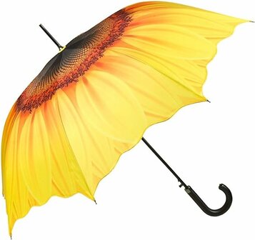 Luxe paraplu zonnebloem print