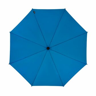 klein automatische blauwe paraplu