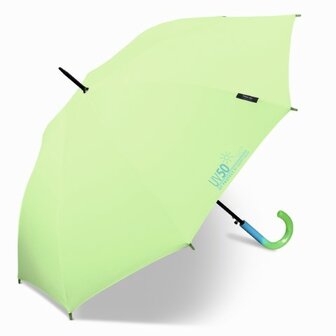 uv lange paraplu met haak kiwi