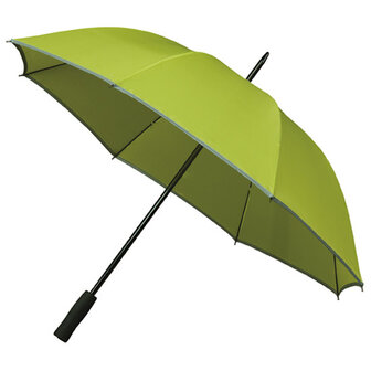 Golfparaplu met reflecterende rand - Groen
