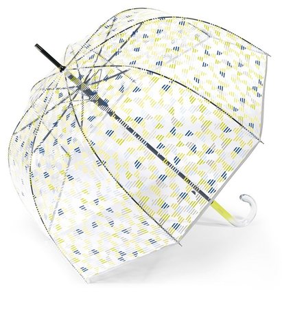 Esprit doorzichtige paraplu - geel