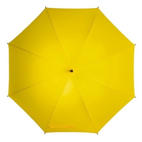 gele paraplu