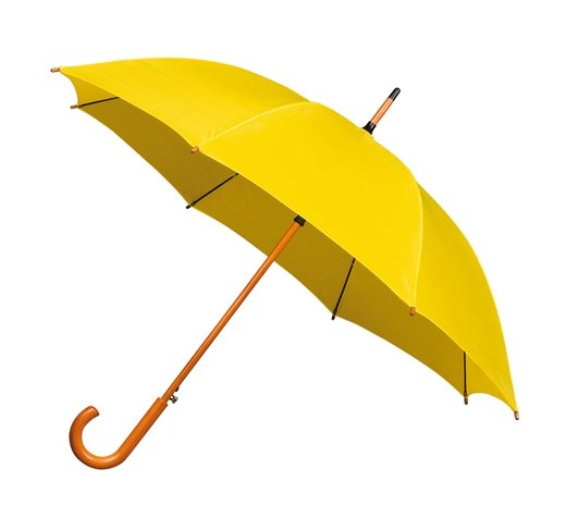 Luxe paraplu Geel