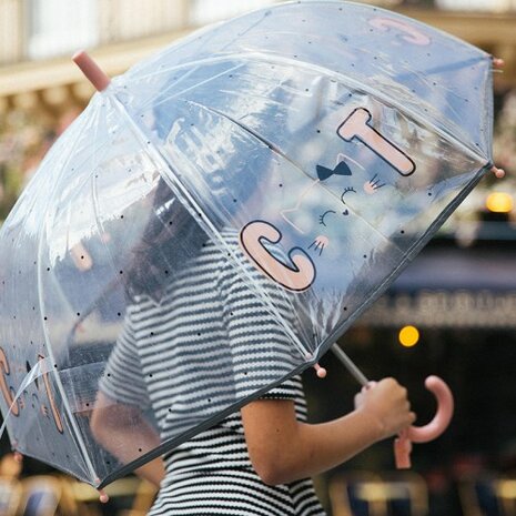 Paraplu voor kinderen met kat