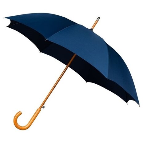 Luxe paraplu donkerblauw - windproof