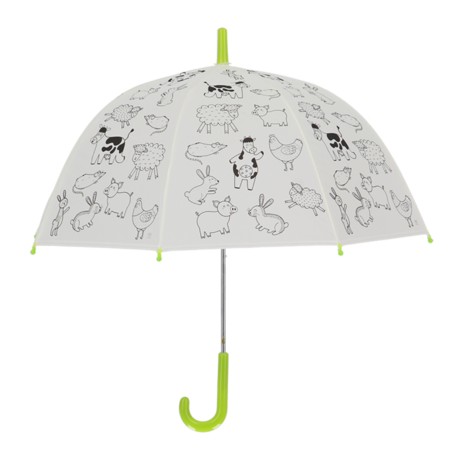 originel paraplu voor kinderen met stiften