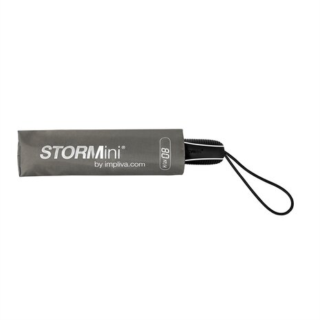Stormini aerodynamische opvouwbare stormparaplu - Grijs