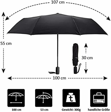 luxe opvouwbare paraplu bloem automatisch