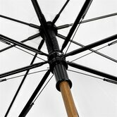 Bedrukte  paraplu  groen/wit Ø 102 CM