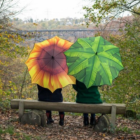  Paraplu met Zonnebloem Print automaat 1198