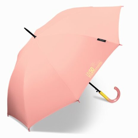uv paraplu met haak flamingo