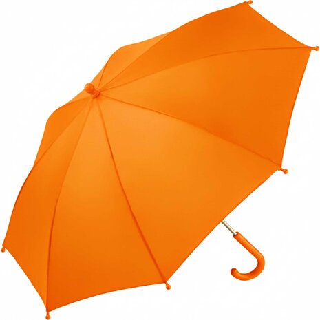 Oranje kinderparaplu