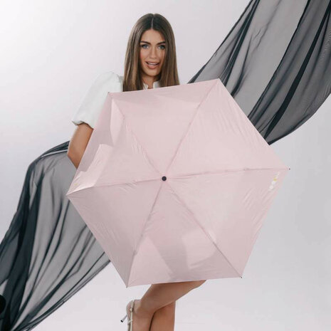  UV opvouwbare paraplu roze