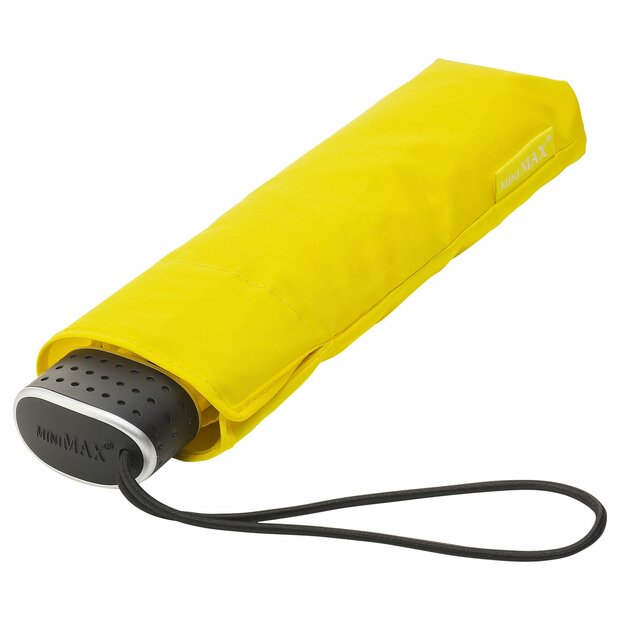 Opvouwbare platte paraplu Geel