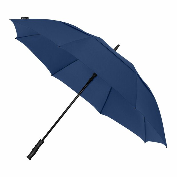stormparaplu met hoes blauw