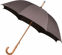 grijs/bruin/taupe paraplu     8117