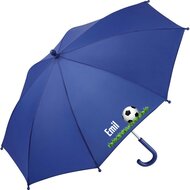 Kinderparaplu met eigen naam en leuke voetbal