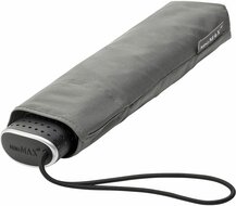 miniMAX&reg; Opvouwbare platte paraplu Grijs